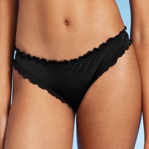 NWT Women’s Ruffle Cheeky Bikini Bottoms - Shade and Shore